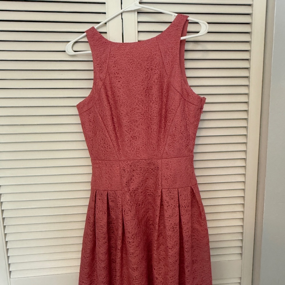 Antonio Melani- coral mini dress